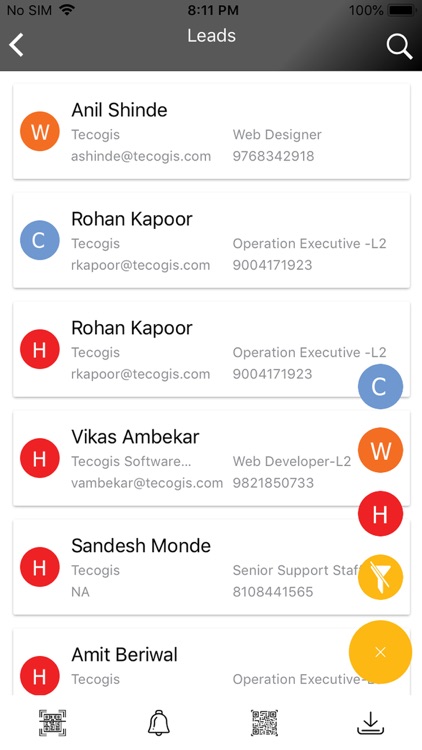 Lead Retrieval by Tecogis screenshot-3