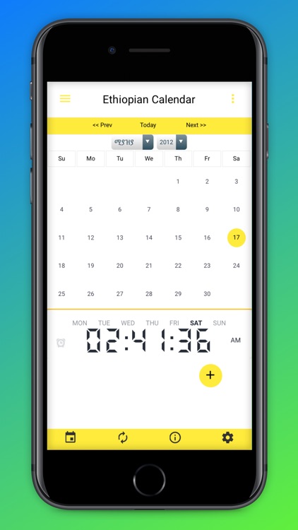 Ethiopian Calendar Amharic screenshot-5