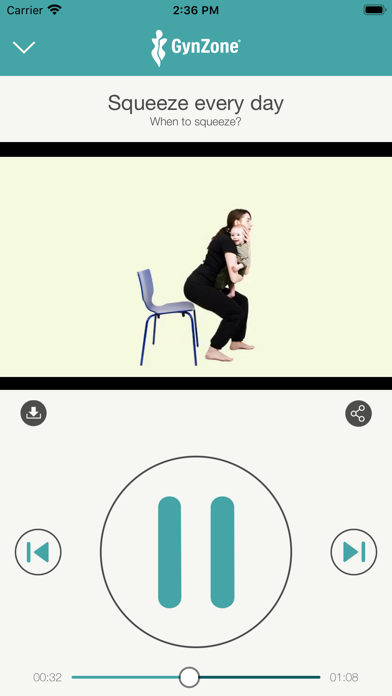Pelvic Floor Trainer – Squeeze during pregnancy and after birth Screenshot 3