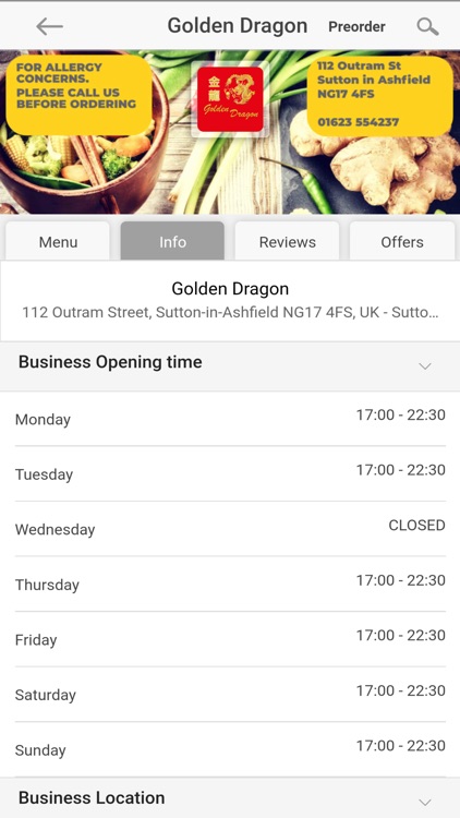 Golden Dragon, Sutton Ashfield screenshot-3