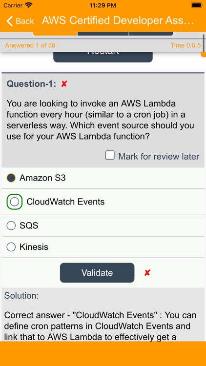 AWS Cert Practice Tests screenshot-4