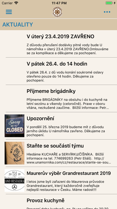 How to cancel & delete U Namořníka from iphone & ipad 1