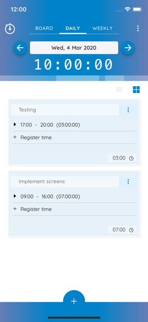 Timings