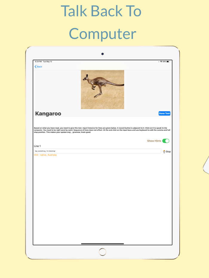 Spoken English -Software Aided