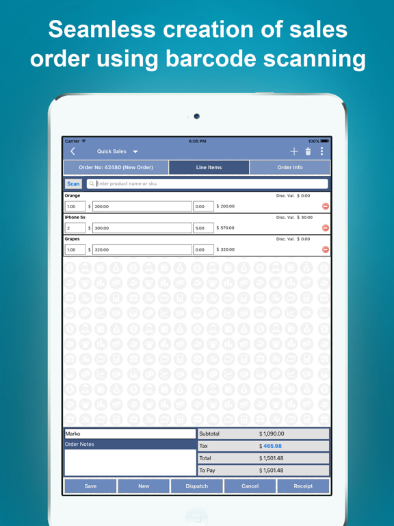 Goods Order Inventory System Pro screenshot