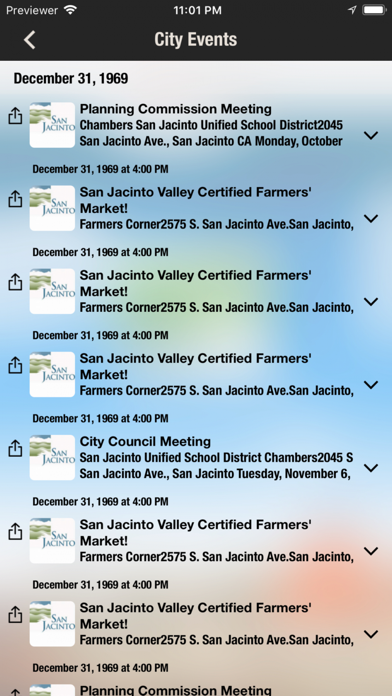 City of San Jacinto, CA. screenshot 4