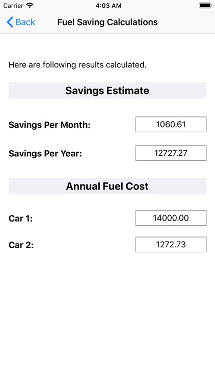 Fuel Saving Calc screenshot-8