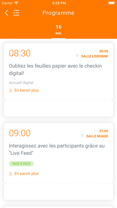 Event App by Orange screenshot 4