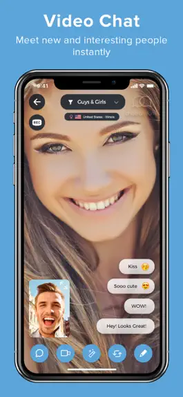 Game screenshot Chatrandom - Live Cam Chat App mod apk