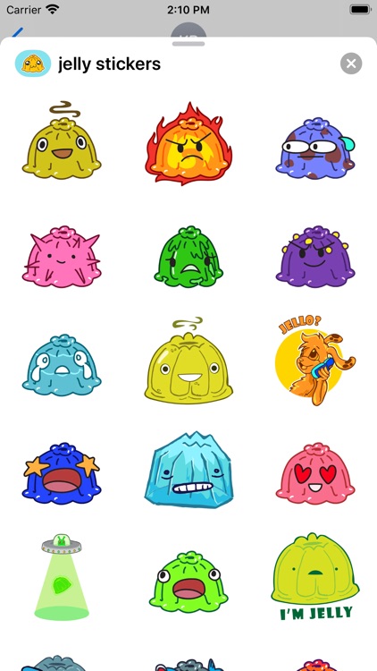 Jelly - Stickers for imessage