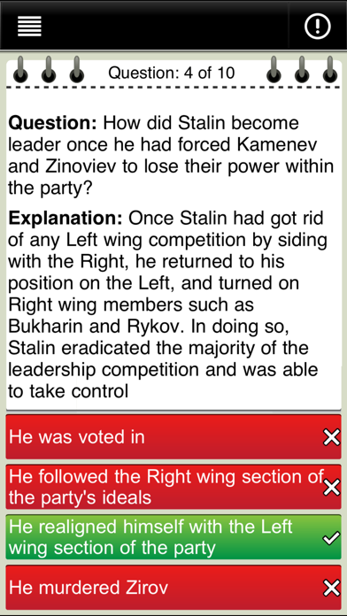 GCSE History (For Schools) screenshot 2