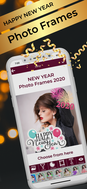 Happy New Year Frames 2020(圖3)-速報App