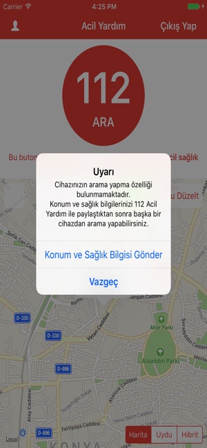 112 Acil Yardım Butonu(圖2)-速報App