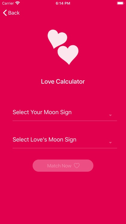 Love and Romance Calculator