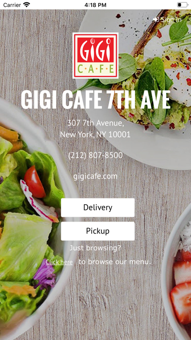 Gigi Cafe screenshot 3