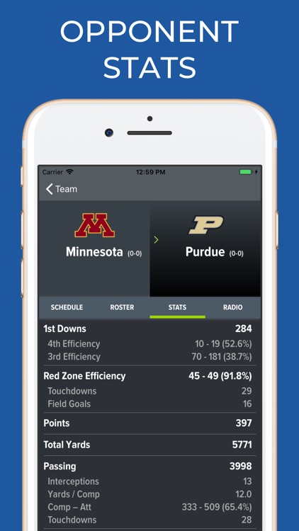 Minnesota Football Schedules screenshot-8