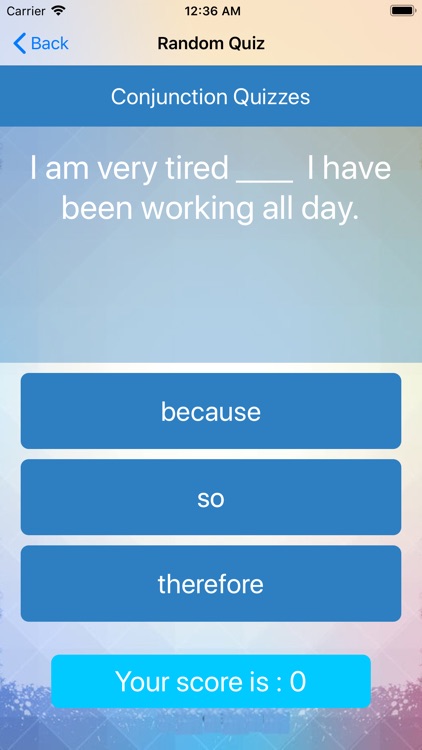 English Grammar: Conjunctions screenshot-4