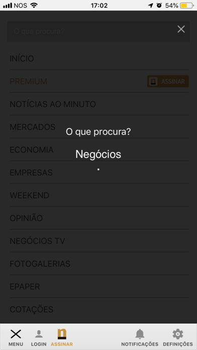 Negócios screenshot1