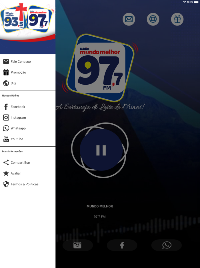 Rádio Mundo Melhor 93FM e 97FM