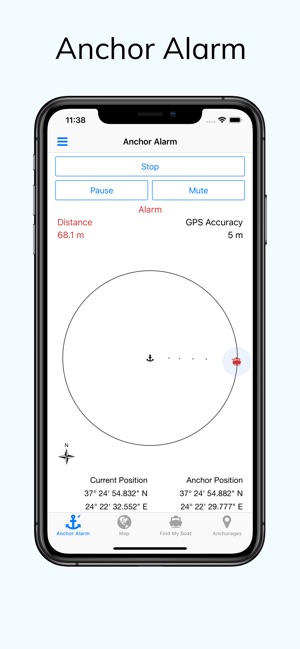 Anchor Alarm with Late Set(圖1)-速報App