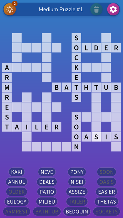 Fill-In Crosswords screenshot 2