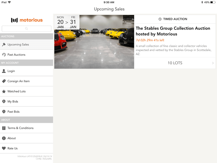Motorious Online Auctions