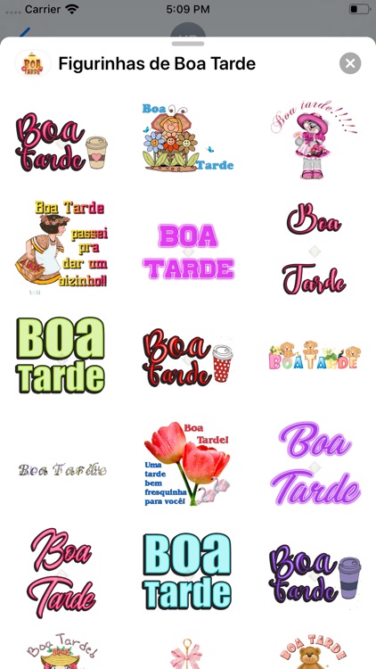 Figurinhas de Boa Tarde screenshot-4