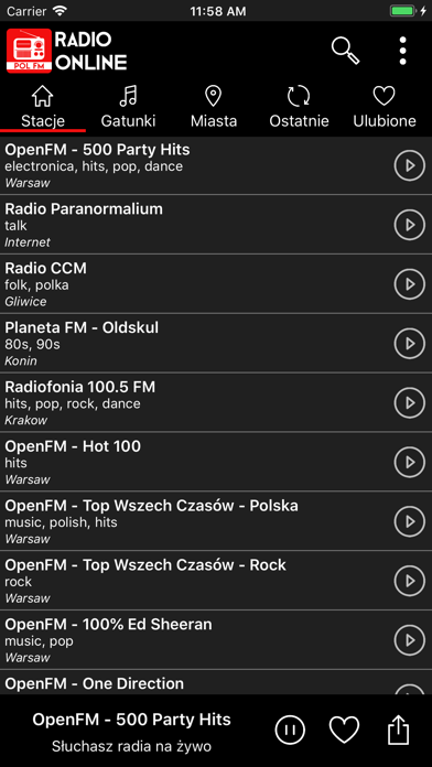 Radio Internetowe screenshot 2