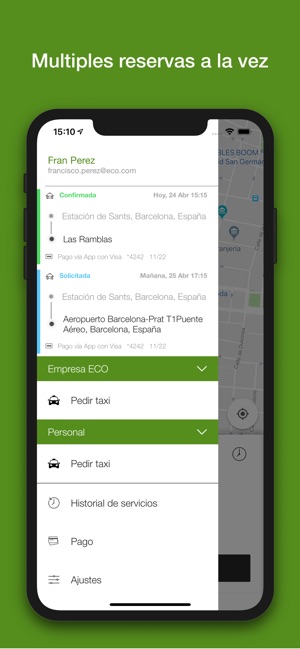 Taxi Ecologic Barcelona App(圖3)-速報App