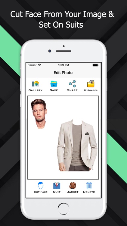 Men Photo Suit-image Editor