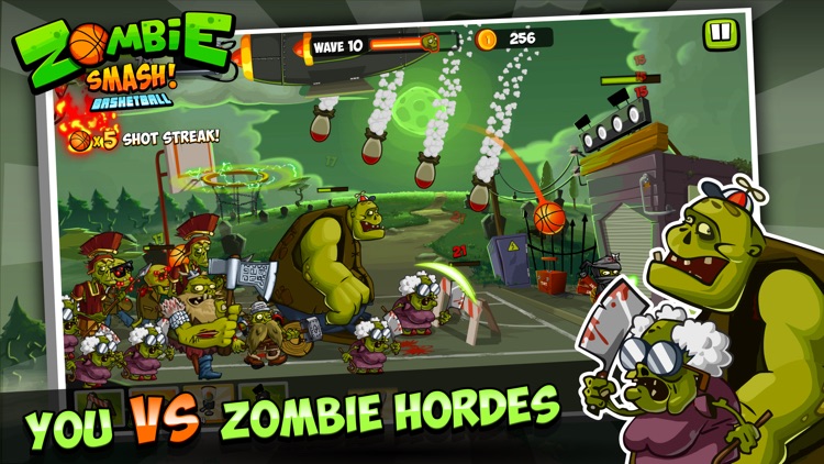 Zombie Smash! Basketball screenshot-0