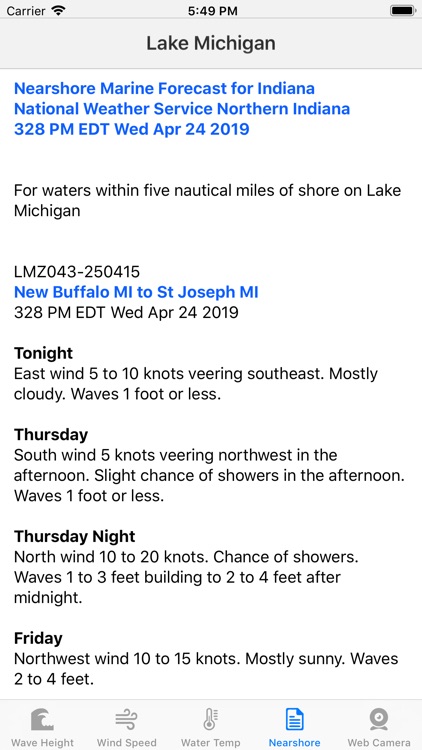 Great Lakes - Forecast screenshot-3