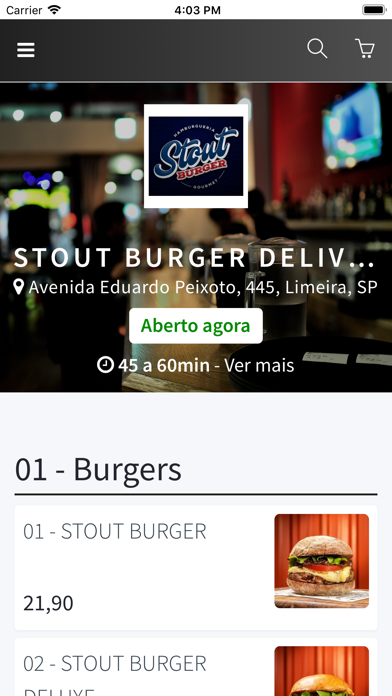 How to cancel & delete Stout Burger Delivery from iphone & ipad 1