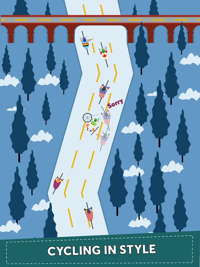 Bicycle Tour, game for IOS