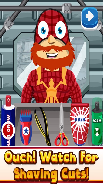 Superhero Shave Salon Game screenshot-3