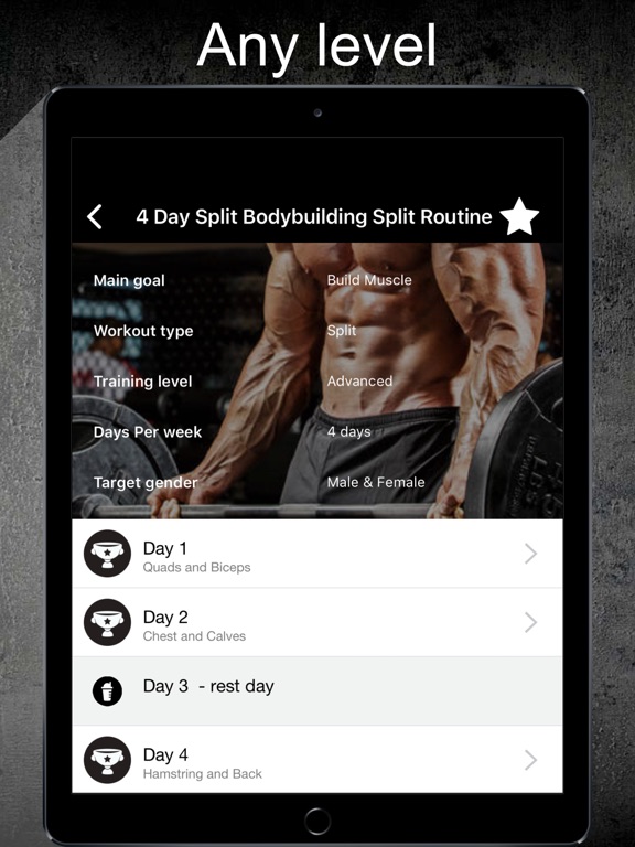 Workout Log & Fitness Tracker screenshot 2