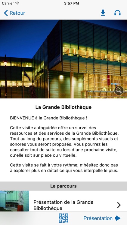 Grande Bibliothèque - Visites