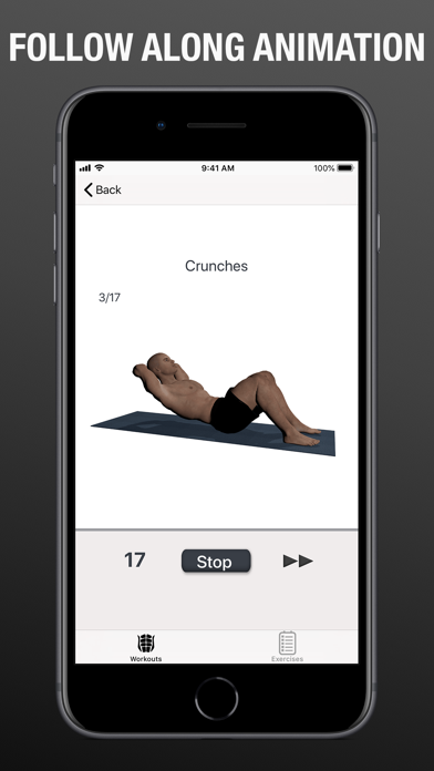 FitAbs - Core & Abs Workouts screenshot 4