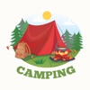 Hiking Camping Stickers