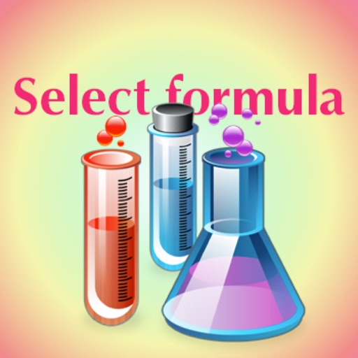 Select the formulas correctly