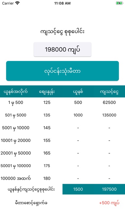 MM Electric Bill Calculator