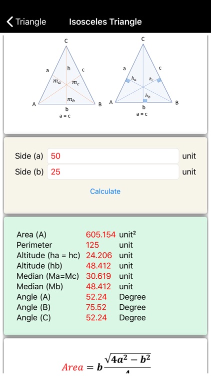 Area Calculator CS screenshot-4