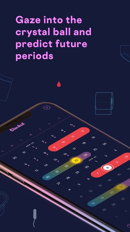 Stardust Period Tracker screenshot-4
