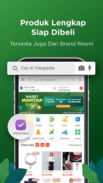 Tokopedia - Maret Mantap