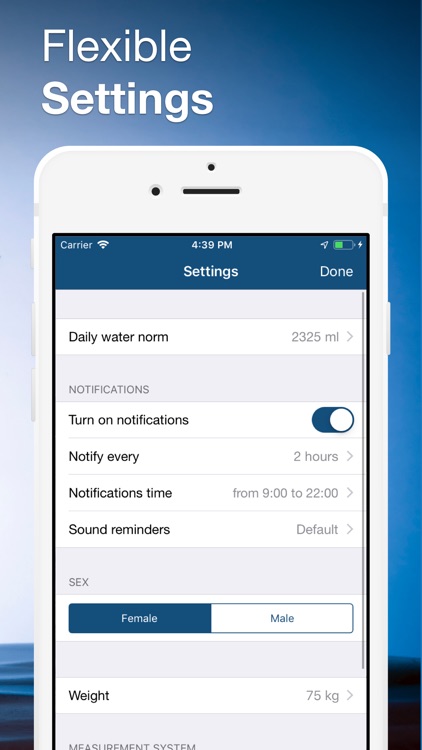Water Balance Tracker