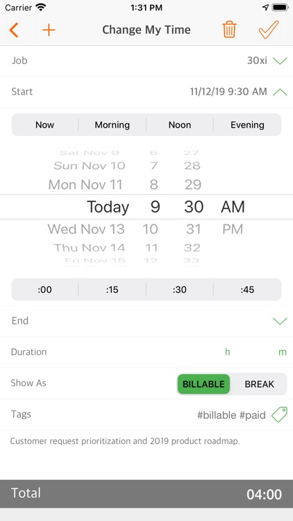 Easy Hours Lite screenshot-6