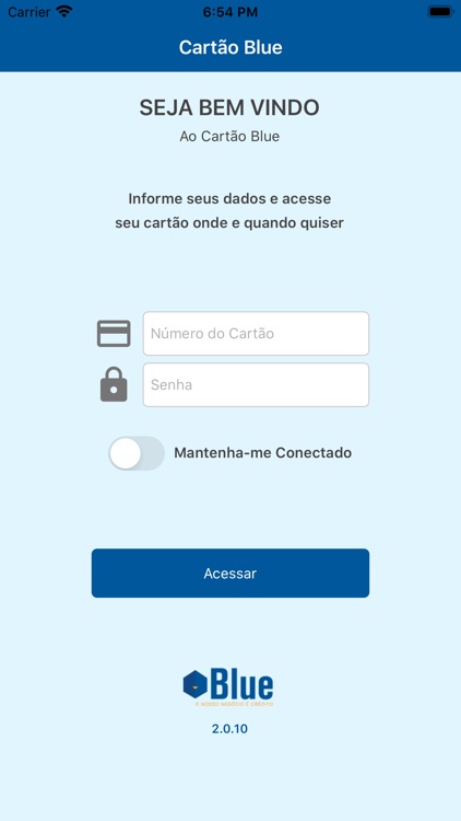 Cartão Bluecard