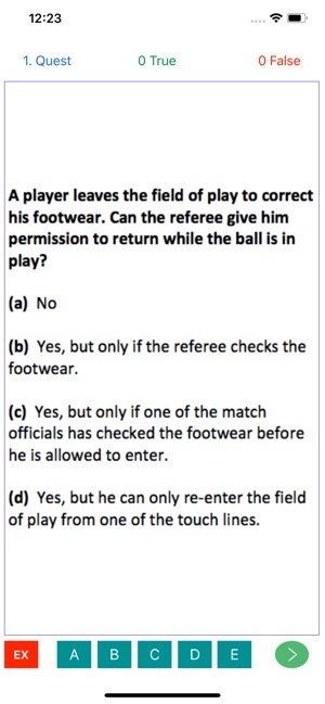 Soccer Referee Quiz(圖3)-速報App