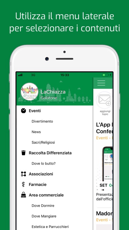 LaChiazza, Galatone in una App