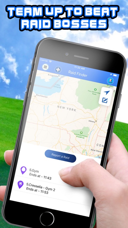 Raid Finder for Pokemon Go